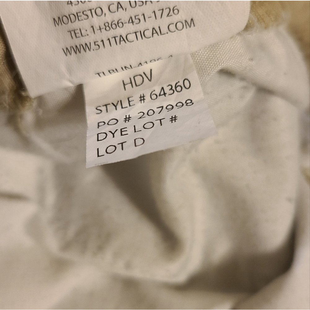 Tactical 5.11 cargo pants sz. 10 reg.(#37) - Picture 13 of 16